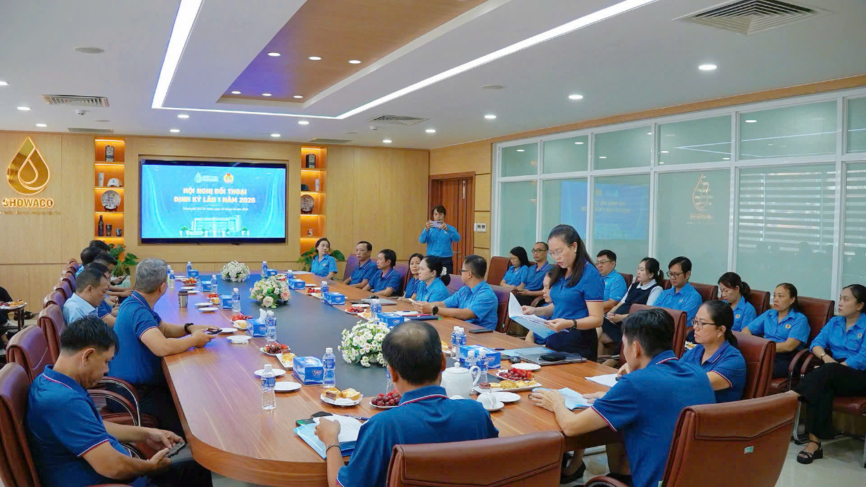 Hội nghị đối thoại định kỳ lần 1 năm 2026 Công ty Cổ phần Cấp nước Chợ Lớn phát huy dân chủ, tăng cường gắn kết