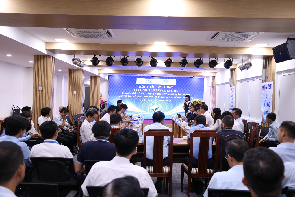 SAWACO và Cục Cấp nước Busan trao đổi kinh nghiệm về chuyển đổi số và AI trong ngành nước
